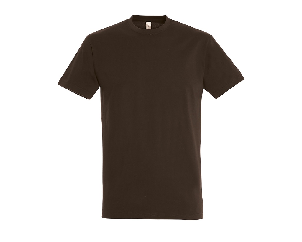T-shirt Klasyczny Bawelniany L190 - Chocolate
