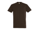 T-shirt Klasyczny Bawelniany L190 - Chocolate