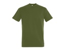 T-shirt Klasyczny Bawelniany L190 - Dark Khaki
