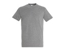 T-shirt Klasyczny Bawelniany L190 - Grey Melange