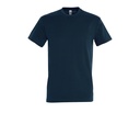 T-shirt Klasyczny Bawelniany L190 - Petroleum Blue
