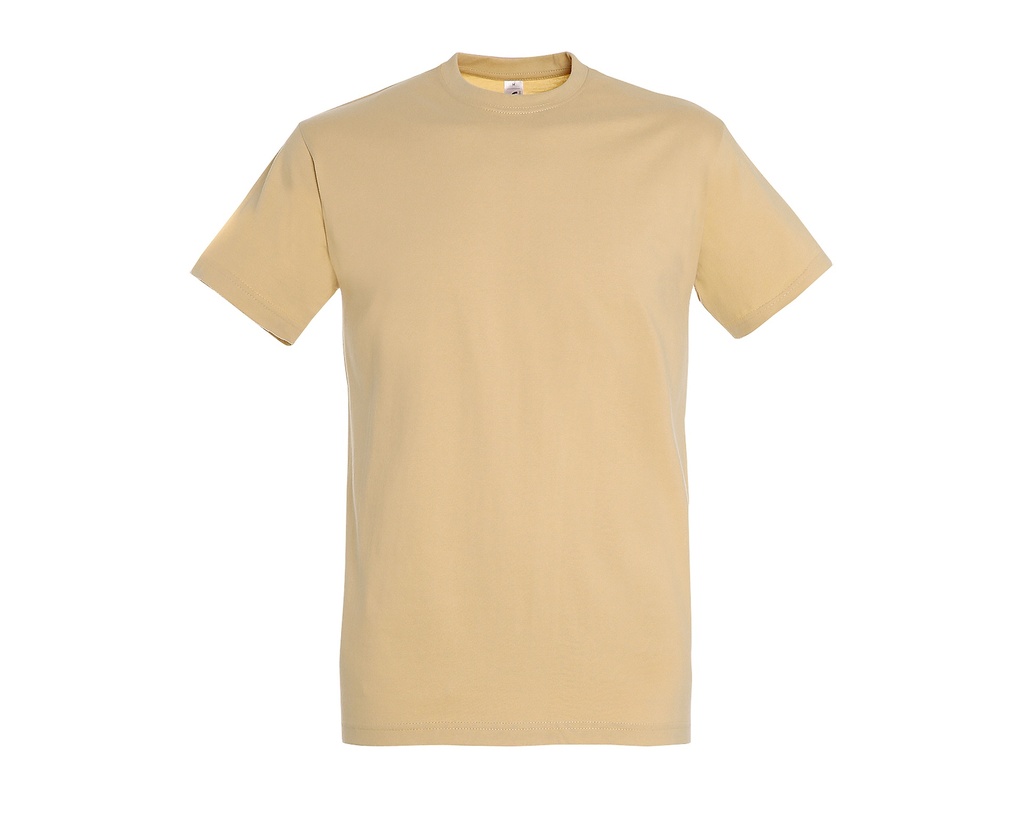 T-shirt Klasyczny Bawełniany L190 - Sand