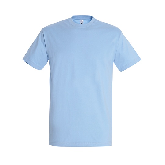 T-shirt Klasyczny Bawelniany L190 - Sky Blue