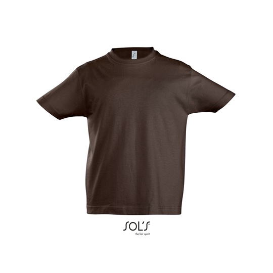 Koszulka Klasyczna Bawelniana L190K - Chocolate