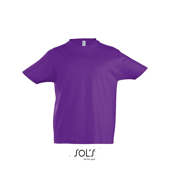 Koszulka dziecięca klasyczna L190K - Dark Purple