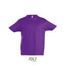 Koszulka Klasyczna Bawelniana L190K - Dark Purple