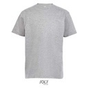 Koszulka Klasyczna Bawelniana L190K - Grey Melange
