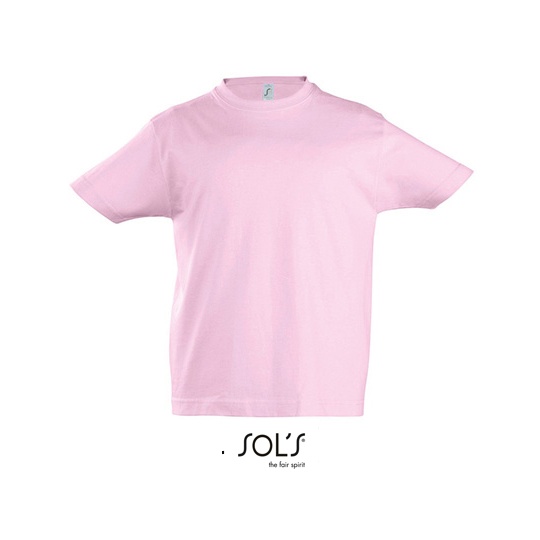 Koszulka Klasyczna Bawelniana L190K - Medium Pink