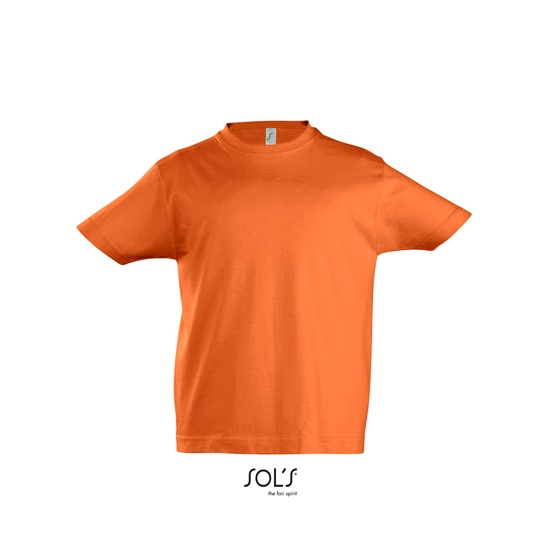 Koszulka Klasyczna Bawelniana L190K - Orange
