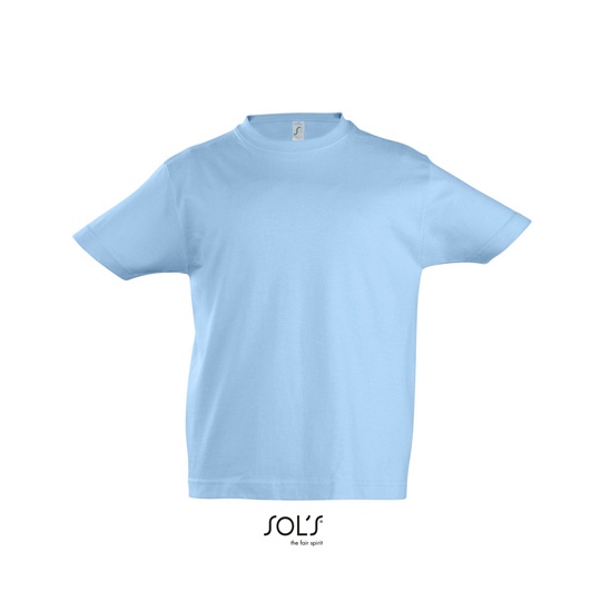 Koszulka Klasyczna Bawelniana L190K - Sky Blue