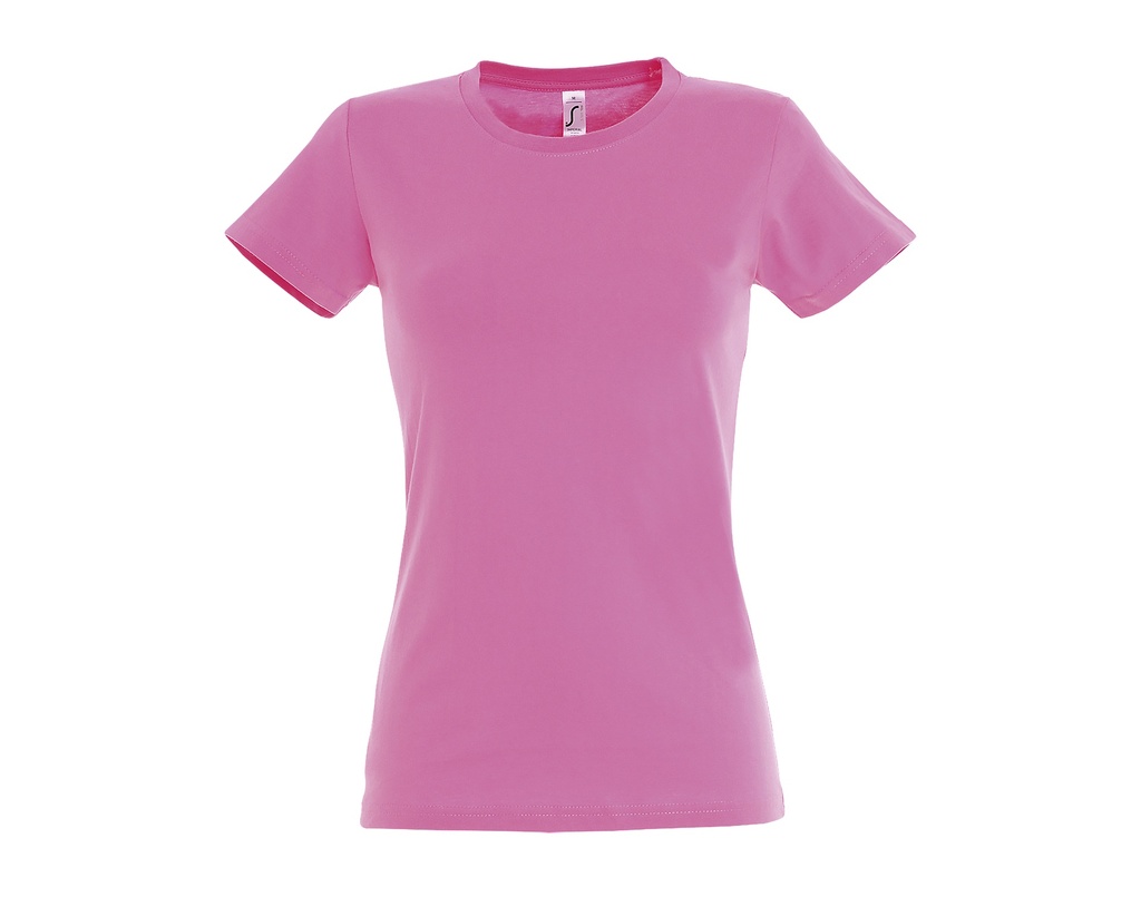 Damski t-shirt slim L191 - Orchid Pink