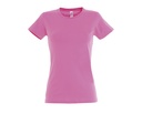 T-shirt Damski Slim Bawełniany L191 - Orchid Pink