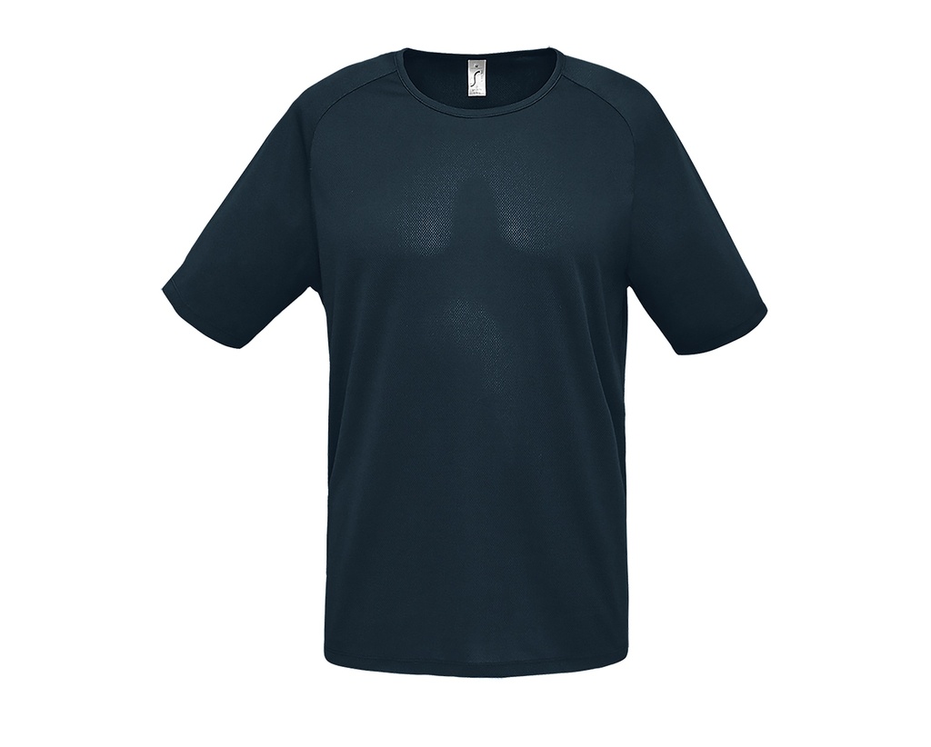 Koszulka Sportowa Oddychajaca Raglanowa L198 - Petroleum Blue