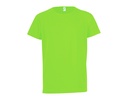 Koszulka Dziecieca Raglanowa Oddychajaca Poliester L198K - Neon Green