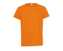 Koszulka Dziecieca Raglanowa Oddychajaca Poliester L198K - Neon Orange