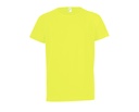 Koszulka Dziecieca Raglanowa Oddychajaca Poliester L198K - Neon Yellow