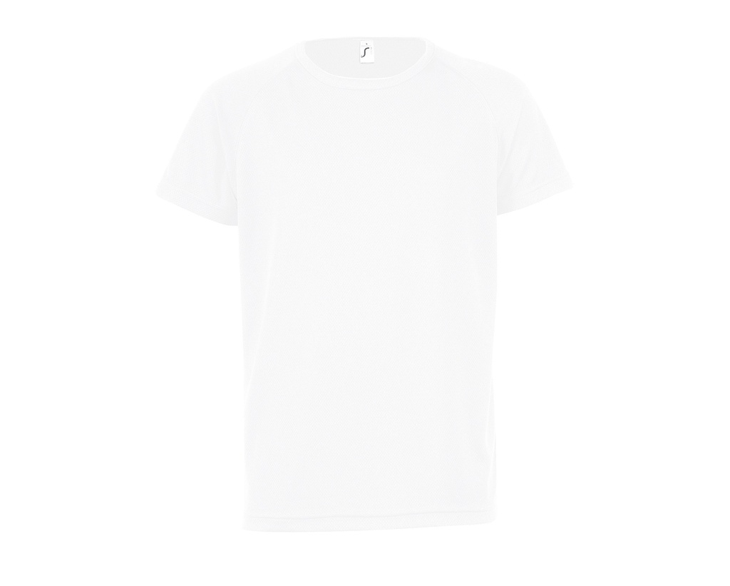 Koszulka dziecięca raglanowa L198K - White