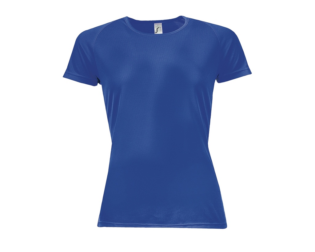 Damska Koszulka Sportowa Oddychajaca Poliester L200 - Royal Blue 241