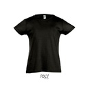Koszulka Dopasowana Bawelniana L225K - Deep Black