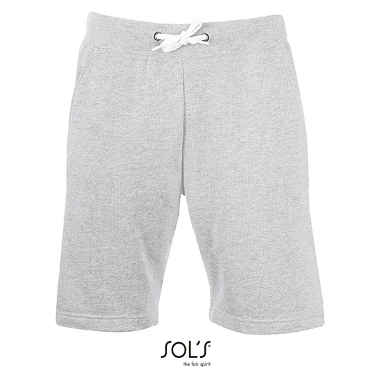 Szorty męskie L233 - Grey Melange