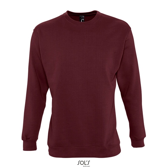 Bluza Klasyczna Bawelniano Poliestrowa L311 - Burgundy