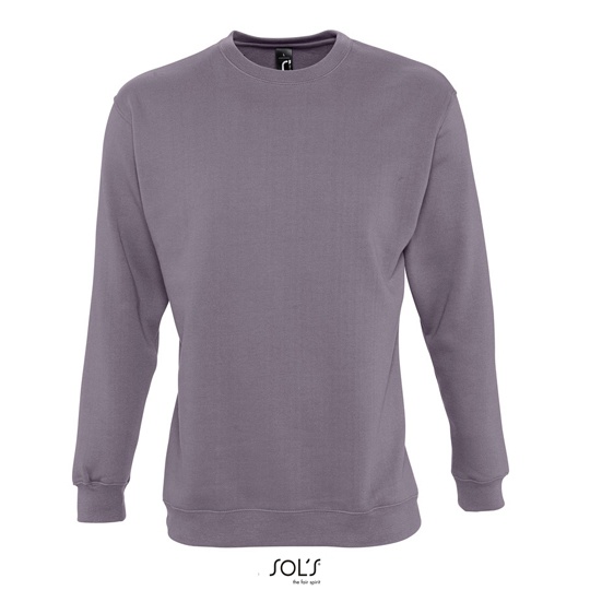 Bluza Klasyczna Bawelniano Poliestrowa L311 - Flannel Grey (Solid)