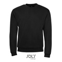 Męska bluza z okrągłym dekoltem L326 - Black