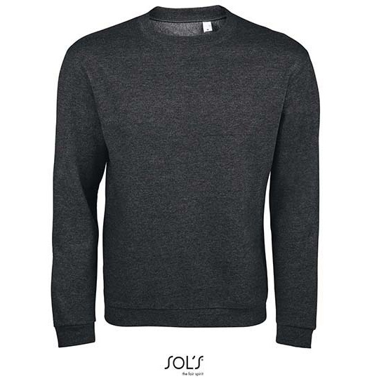 Bluza Klasyczna Bawełna Ring-Spun L326 - Charcoal Melange