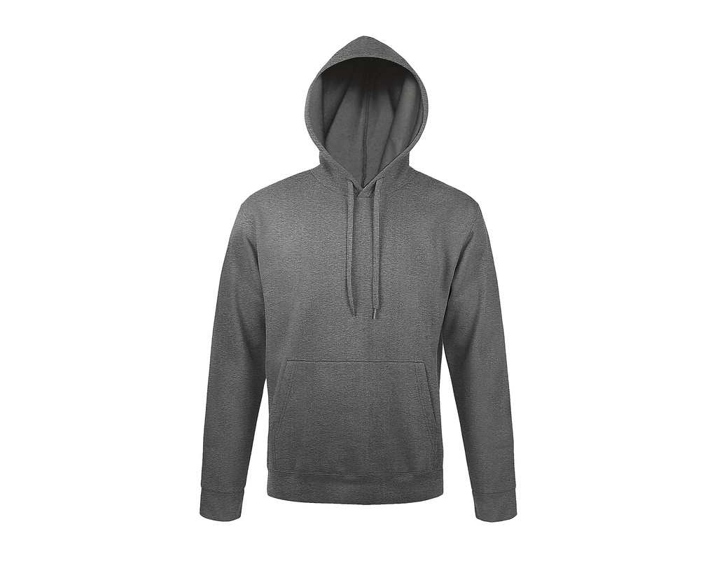 Bluza Klasyczna Bawelna Poliester L330 - Charcoal Melange