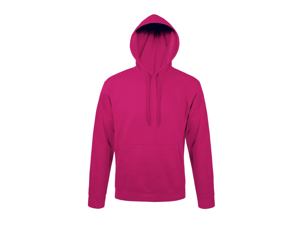 Bluza z kapturem unisex L330 - Fuchsia