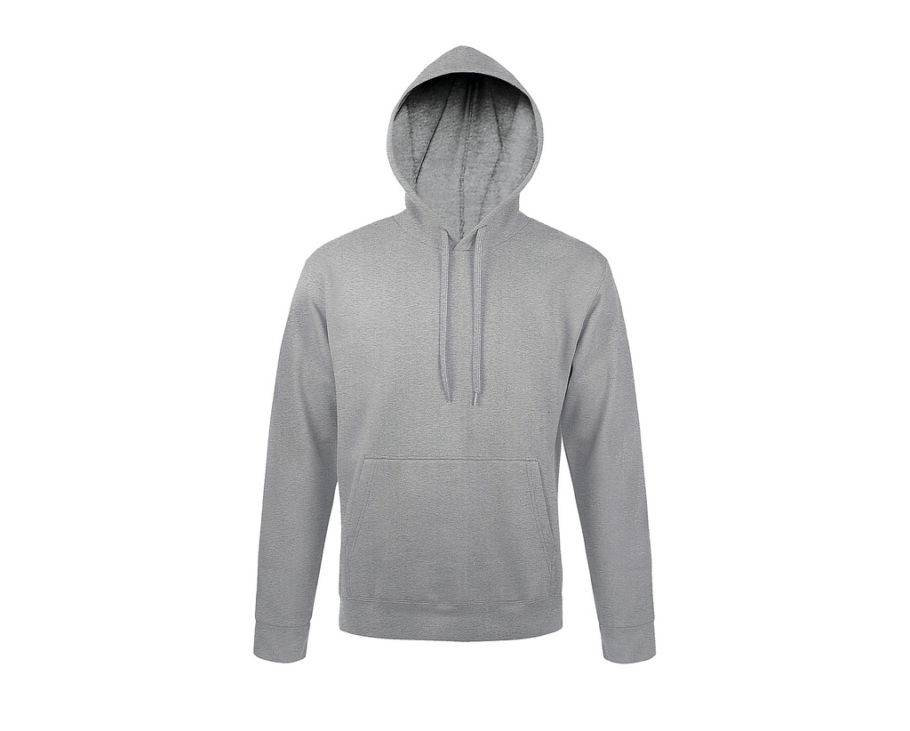 Bluza Klasyczna Bawełna Poliester L330 - Grey Melange