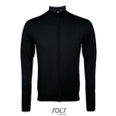 Kardigan Męski Zapinany Dzianinowy L413 - Black