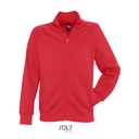 Bluza Meska Klasyczna Bawelna Poliester na Zamek L472 - Red