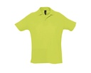 Koszulka Polo Klasyczna Bawelniana Pika L512 - Apple Green