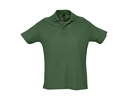 Koszulka Polo Klasyczna Bawelniana Pika L512 - Golf Green