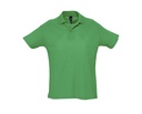 Koszulka Polo Klasyczna Bawelniana Pika L512 - Kelly Green