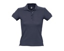 Koszulka Polo Damska Slim Pika L519 - Navy