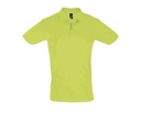 Koszulka Polo Meska Klasyczna Bawelniana Pika L525 - Apple Green
