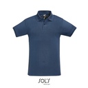 Koszulka Polo Męska Klasyczna Bawełniana Pika L525 - Denim