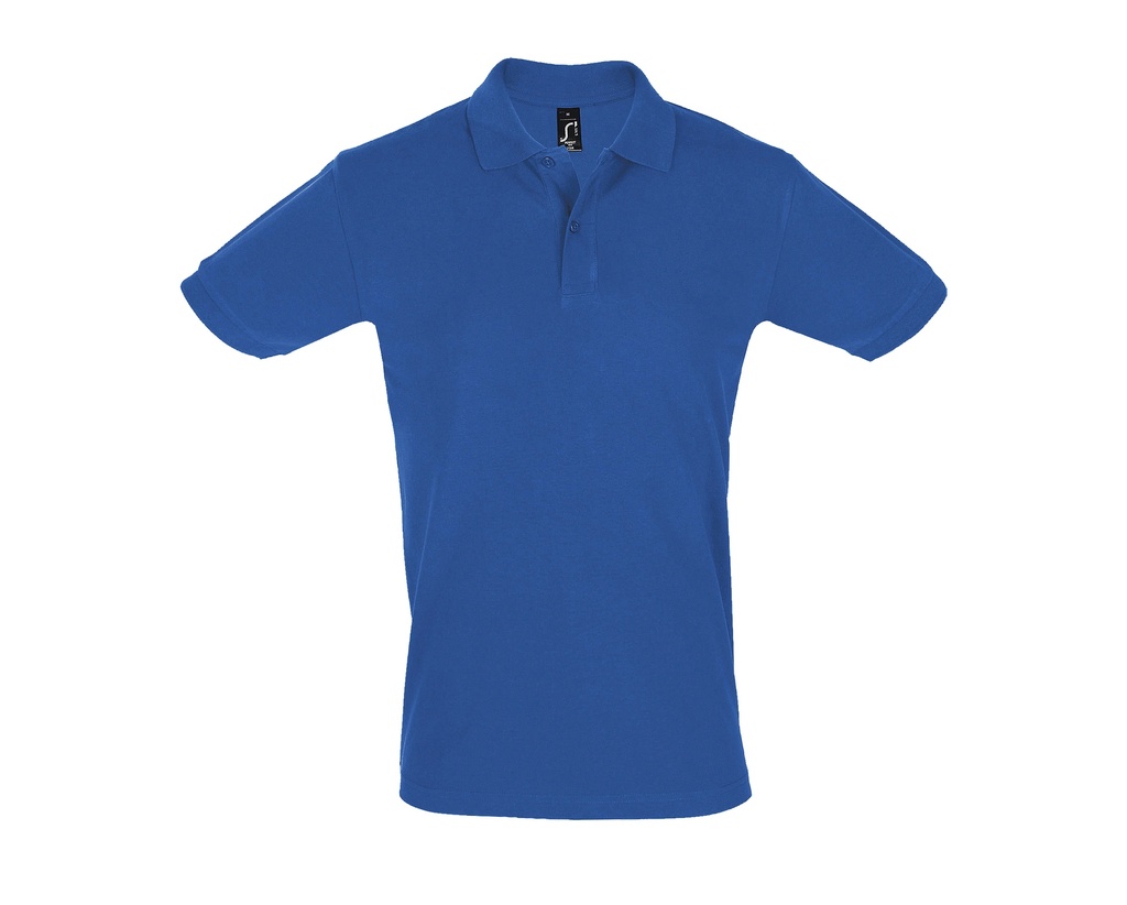 Koszulka Polo Męska Klasyczna Bawełniana Pika L525 - Royal Blue 241