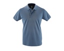 Koszulka Polo Meska Klasyczna Bawelniana Pika L525 - Slate Blue