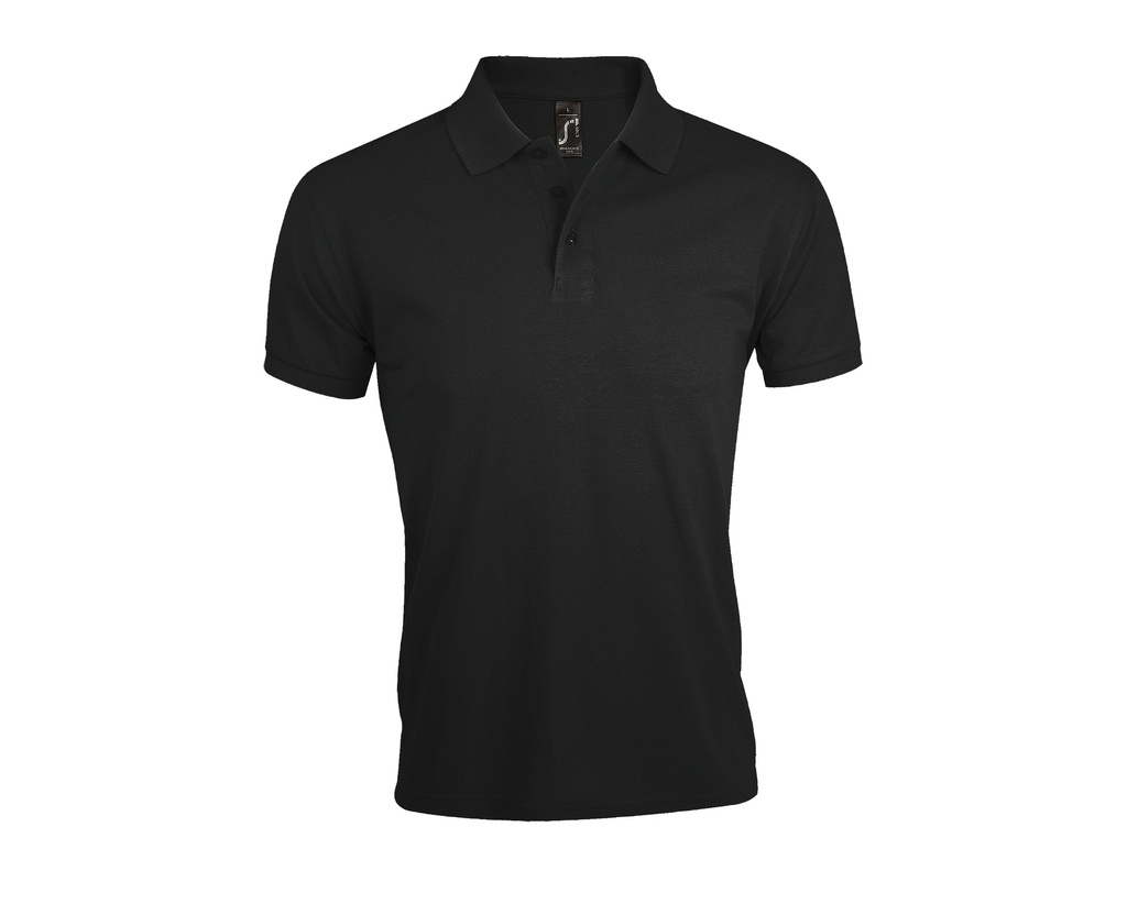 Męska koszulka polo klasyczna L527 - Black