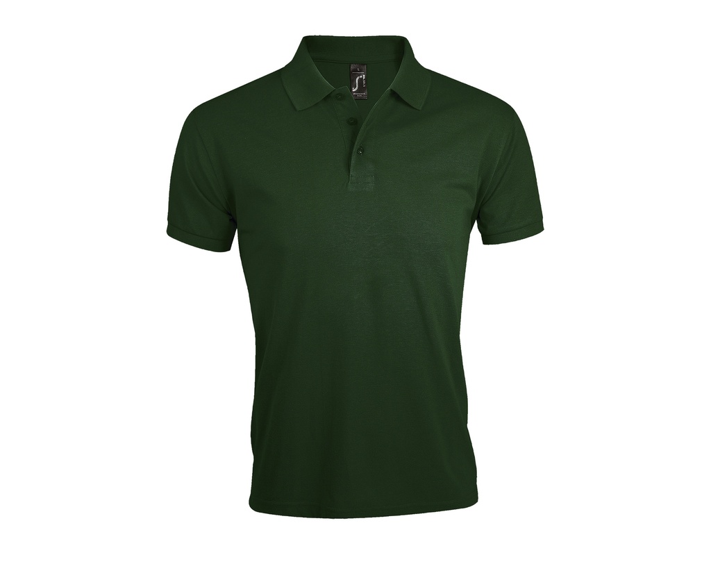 Koszulka Polo Meska Klasyczna Pika L527 - Bottle Green