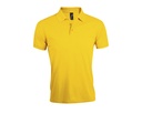 Koszulka Polo Męska Klasyczna Pika L527 - Gold
