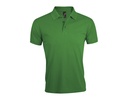 Koszulka Polo Meska Klasyczna Pika L527 - Kelly Green