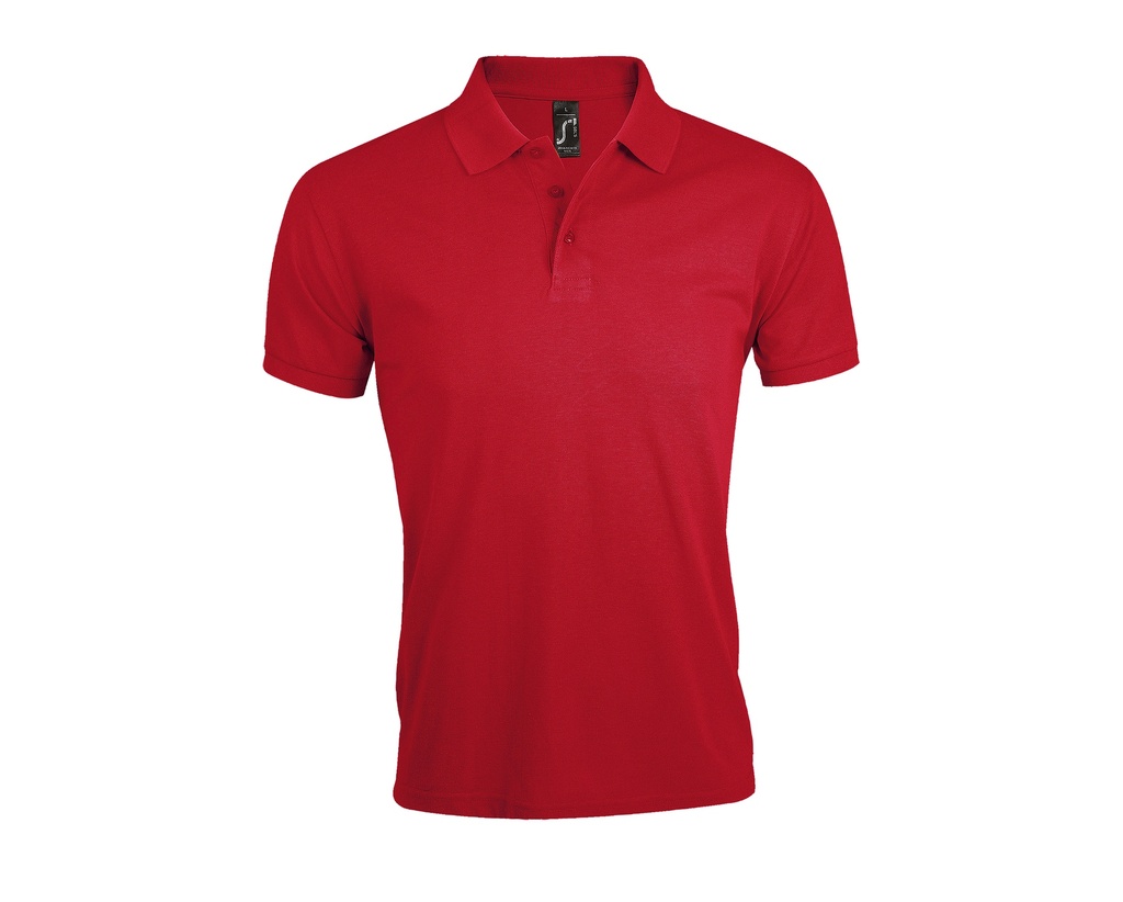 Koszulka Polo Meska Klasyczna Pika L527 - Red