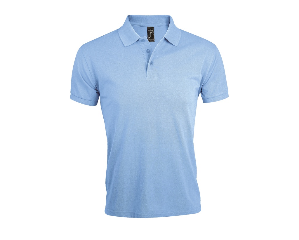 Koszulka Polo Męska Klasyczna Pika L527 - Sky Blue