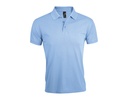 Koszulka Polo Meska Klasyczna Pika L527 - Sky Blue