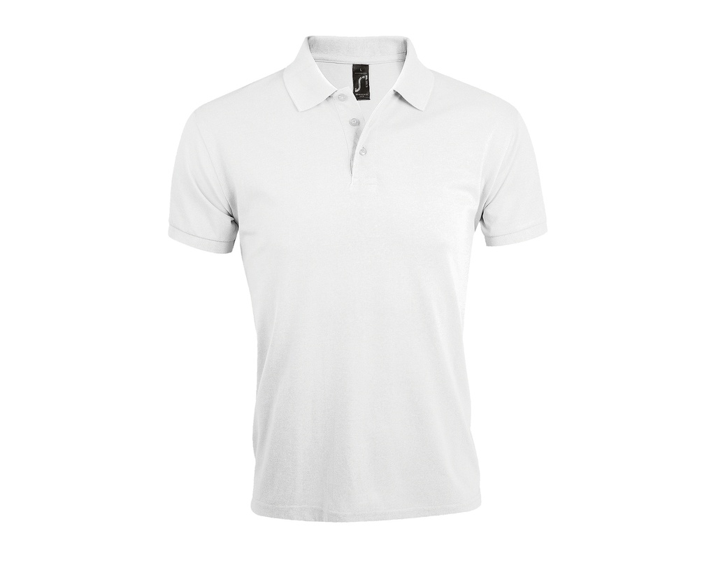 Koszulka Polo Meska Klasyczna Pika L527 - White