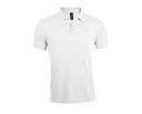 Koszulka Polo Meska Klasyczna Pika L527 - White